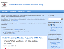 Tablet Screenshot of kwlug.org